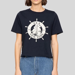 SEA NY POLINA T-SHIRT NAVY