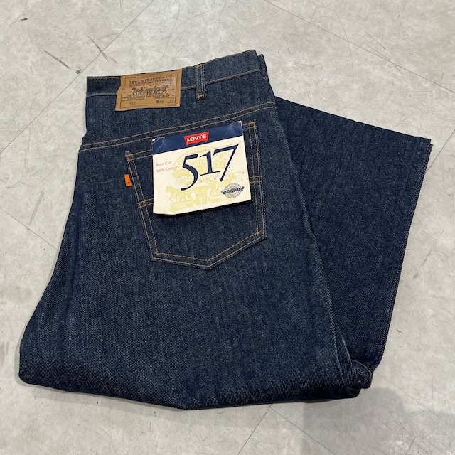 90s Levi's 517 Denim Jeans Dead Stock 90年代 リーバイス 517 ブートカット ジーンズ デッドストック