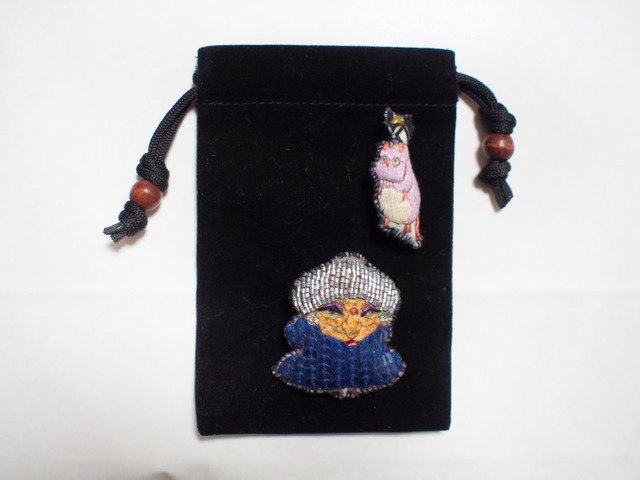 【スタジオジブリ】“千と千尋の神隠し"Embroidery Brooch