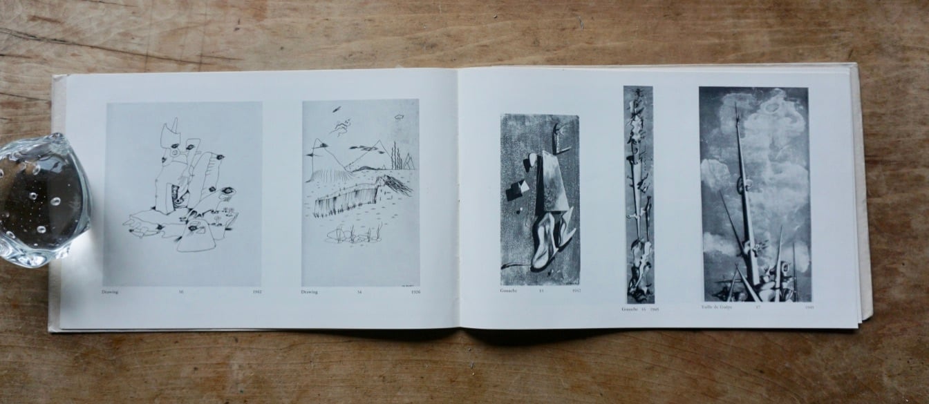 絶版洋古書・稀少】イヴ・タンギー Yves Tanguy, Exhibition of