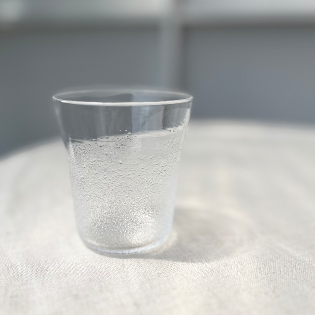 期間限定　FUKU glassworks  相馬佳織　うたかた　グラス　Mサイズ　クリア