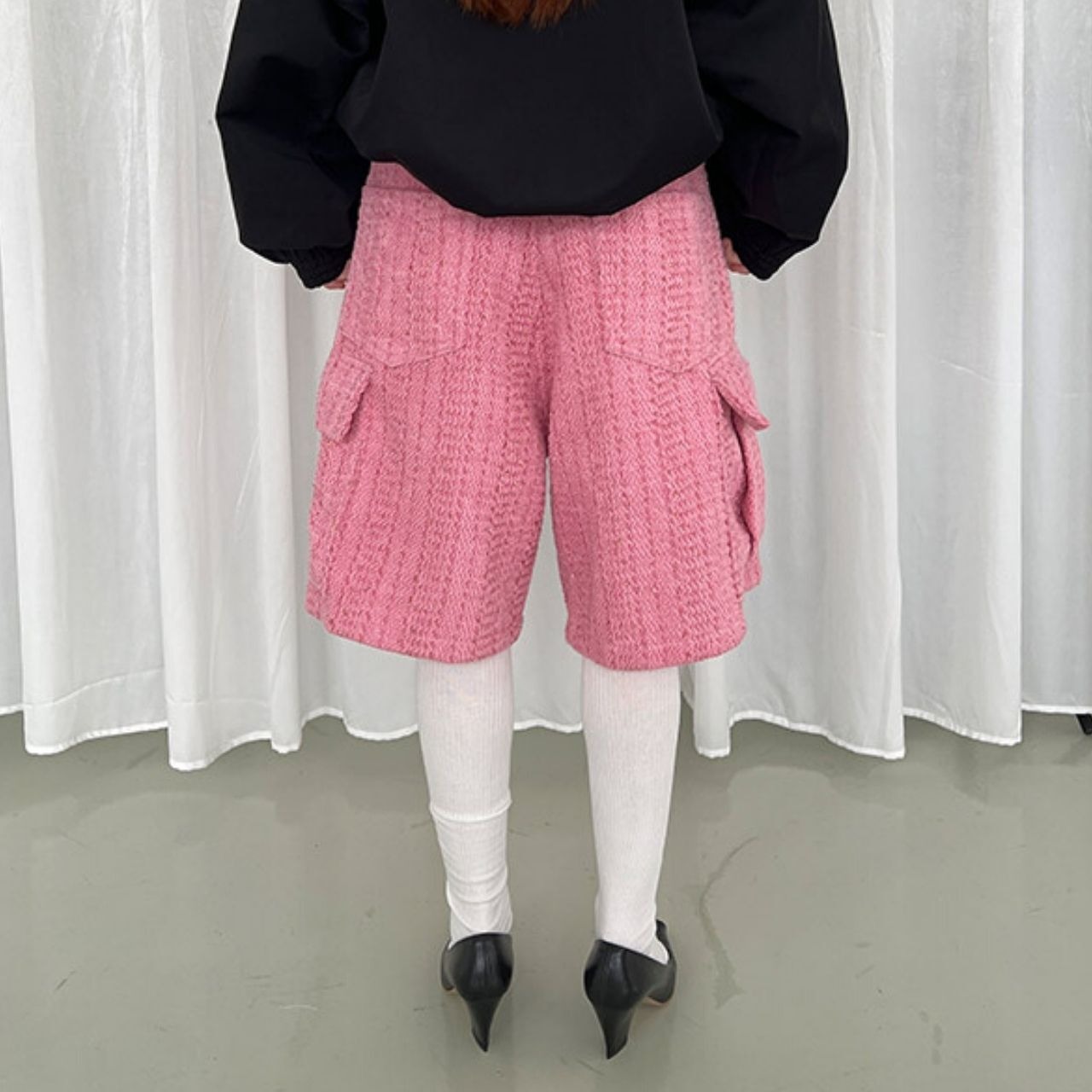 ツイードポケットハーフパンツ　LT0040035