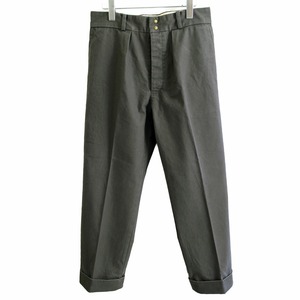 FUJITO 　フジト 　WF1-P61　 WIDE SLACKS　ワイドスラックス　　- CHARCOAL -