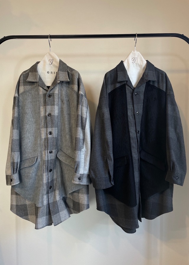 Panel Big Shirt_S/Mサイズ
