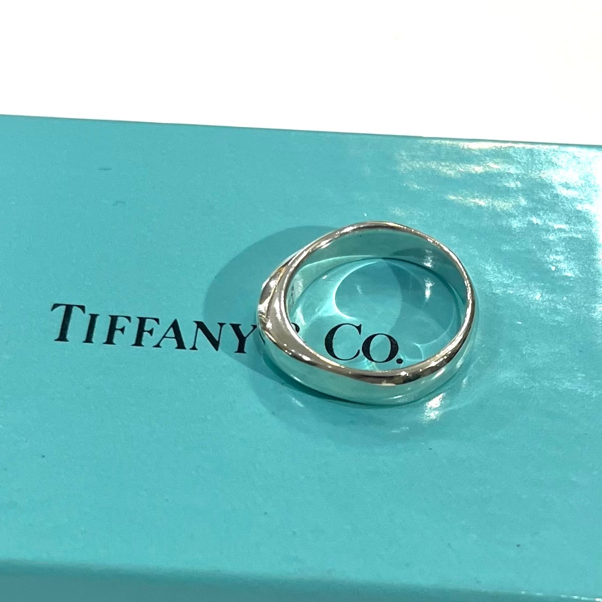 TIFFANY&CO】【12.5号】2661 ナイフエッジ 指輪 リング SV925