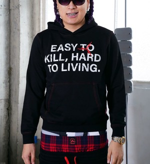 2COLOR/TGFCLUB slim killa hoodie