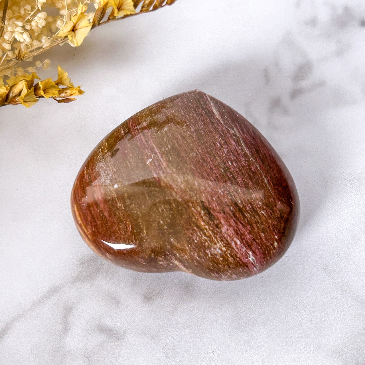 ペトリファイドウッド(珪化木) ハート