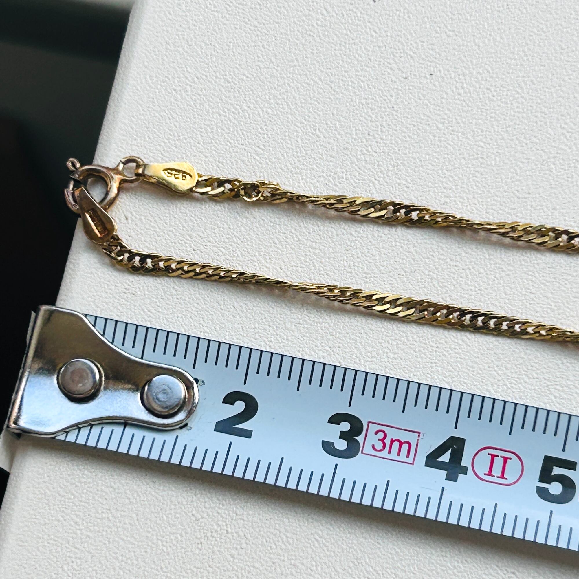 Italy シルバー925 GP キヘイツイストチェーン（45cm） | Milo