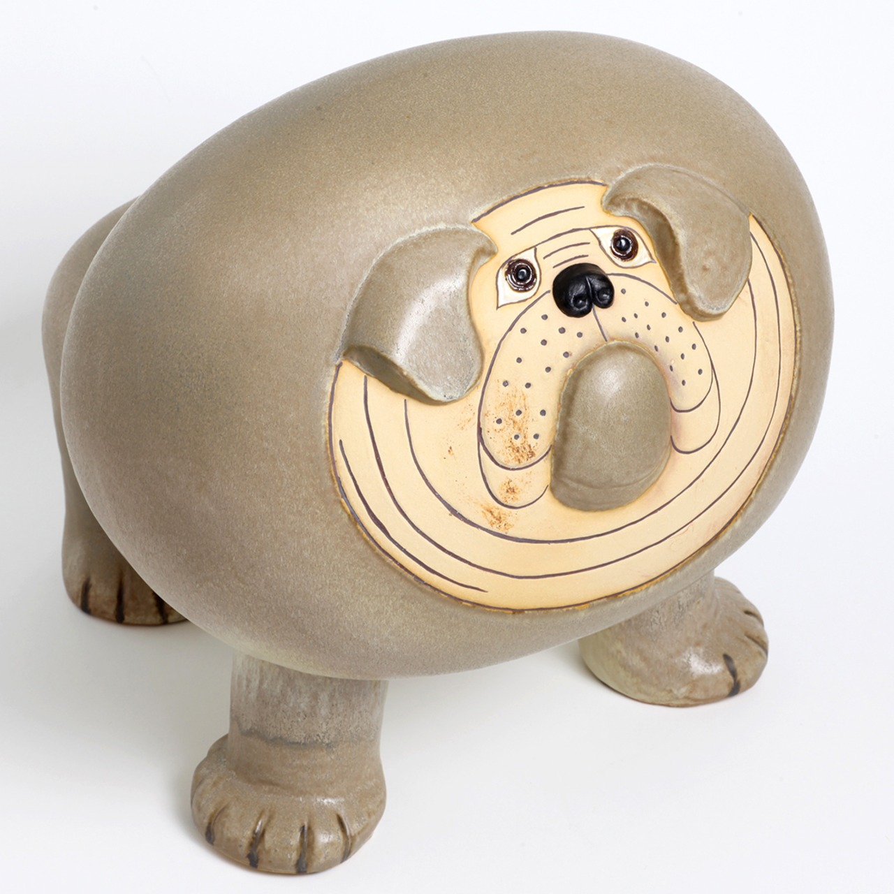 Lisa Larson リサ ラーソン Kennel ケンネル Bulldog Maxi ブルドッグ・マキシ 北欧ヴィンテージ