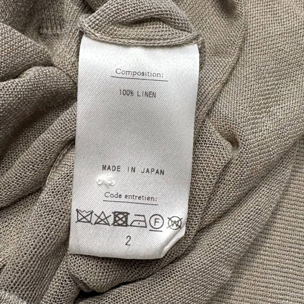 HERILL ヘリル 22AW LYNEN CARDIGAN リネンカーディガン 22-080-HL8080