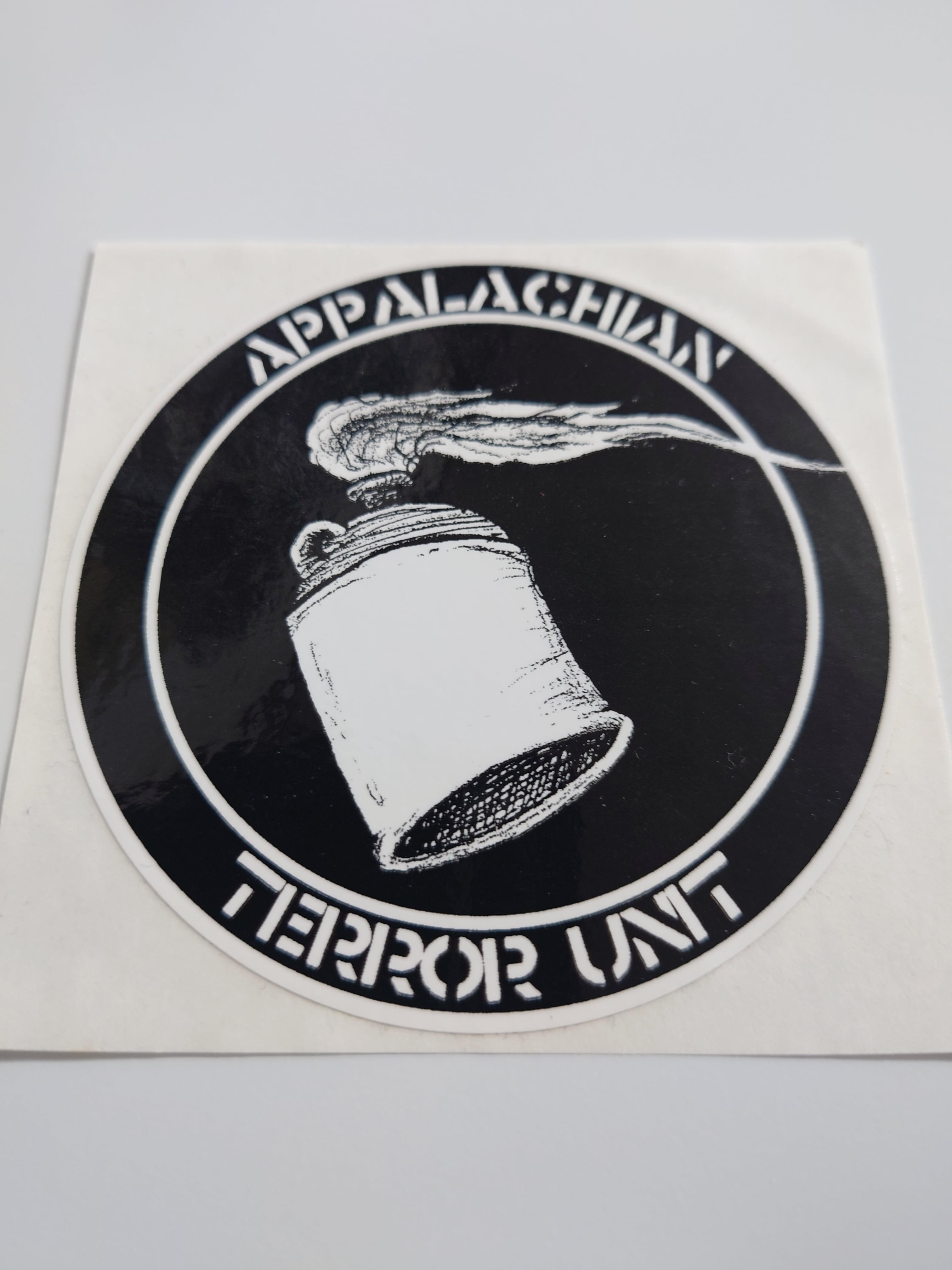 APPALACHIAN TERROR UNIT/ステッカー RECORD SHOP CONQUEST/レコードショップコンクエスト