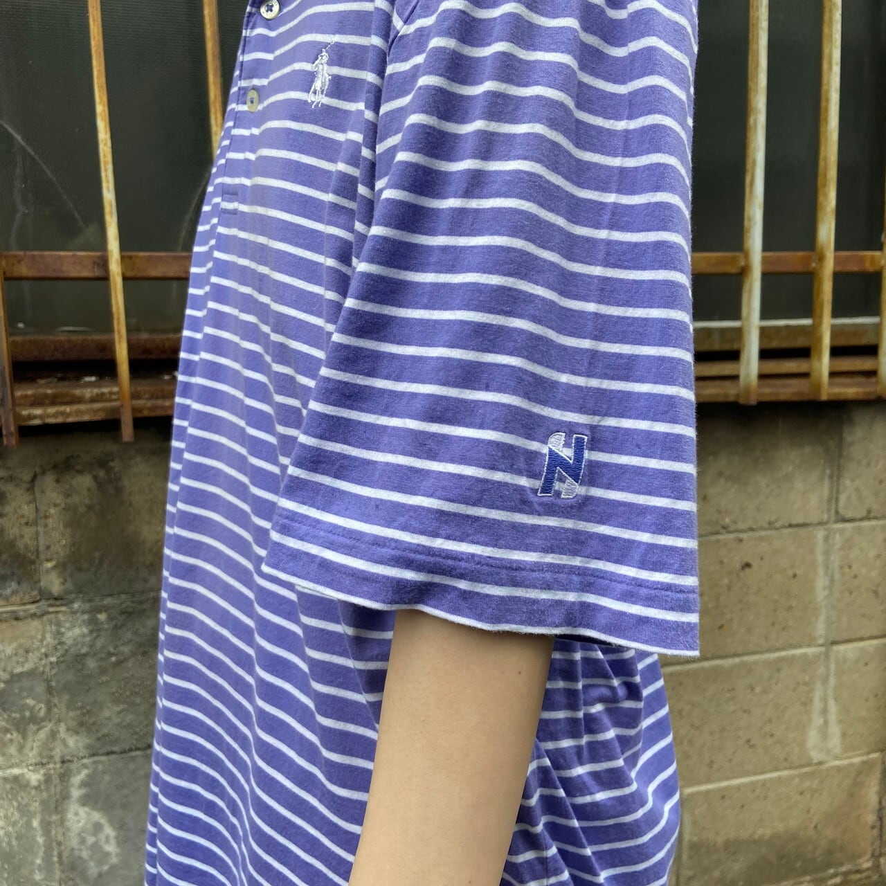 POLO GOLF Ralph Lauren ポロゴルフ ラルフローレン マチ付き ボーダー