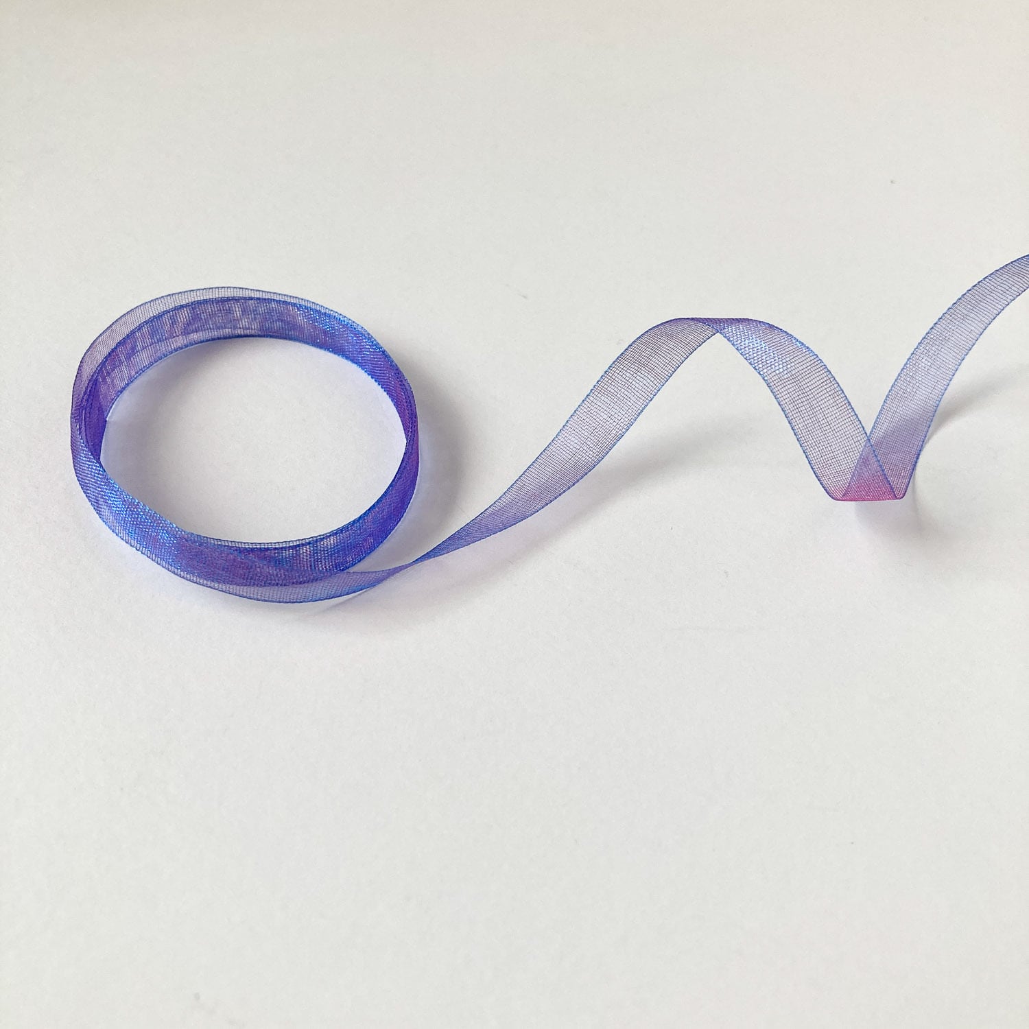 MOKUBA 偏光オーガンジーリボン 8mm（2m〜） | Dua-アクセサリーパーツ