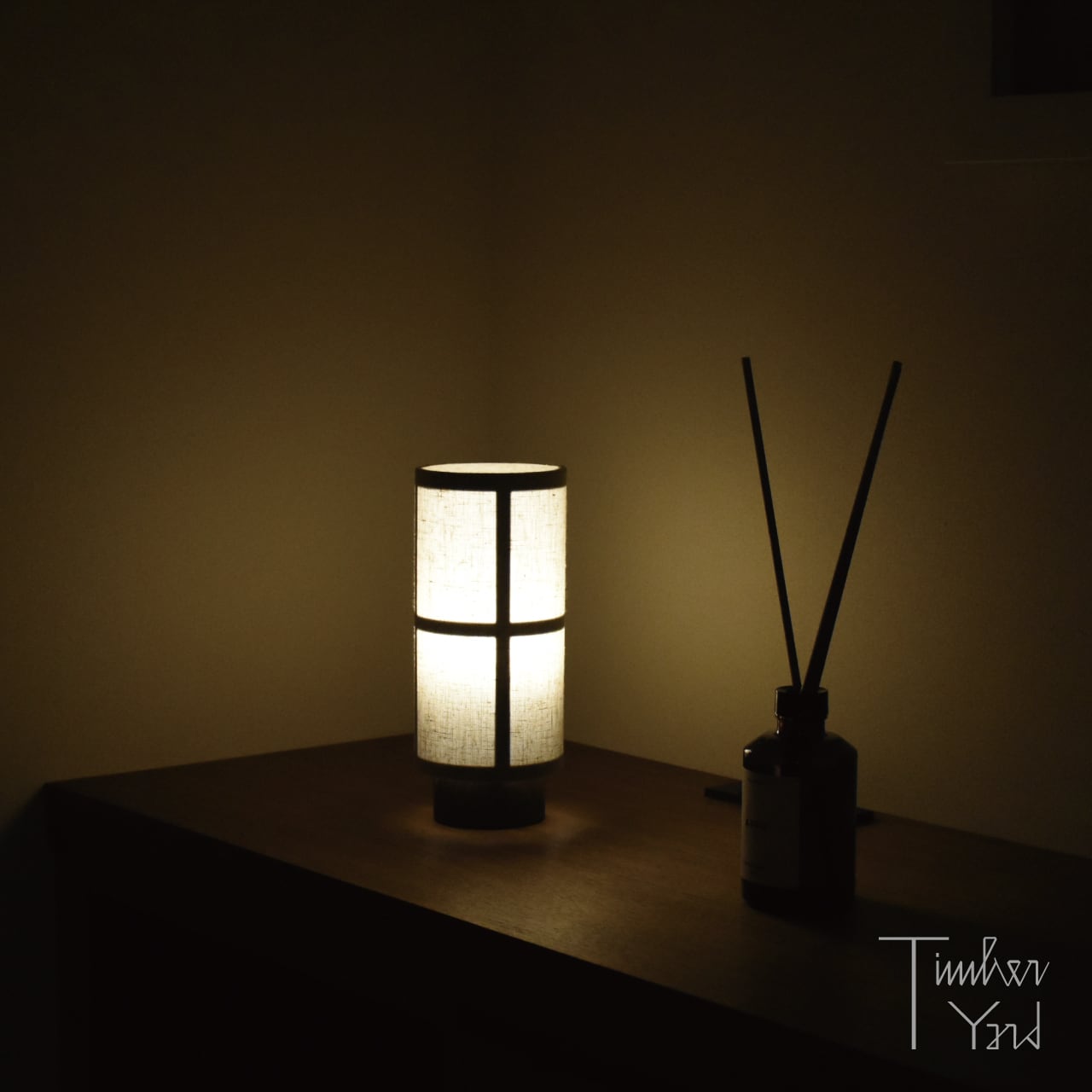 即納可】Hashira Table Lamp Portable / Raw / ハシラテーブルランプ