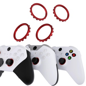 【在庫のみ】eXtremeRate 交換用アクセントリング、xbox elite series 2 core対応用、elite series 2対応用、xbox one elite対応用、xbox series X/S対応用、eXtremeRate ASRバージョンシェル対応用ピュアカラーの交換アクセントリング