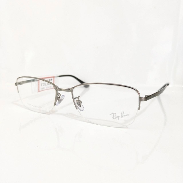 【Ray-Ban】スクエアナイロールフレーム　シルバー