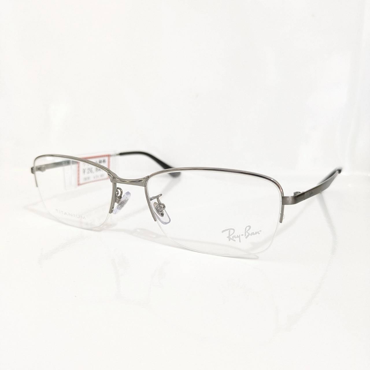 【Ray-Ban】スクエアナイロールフレーム シルバー