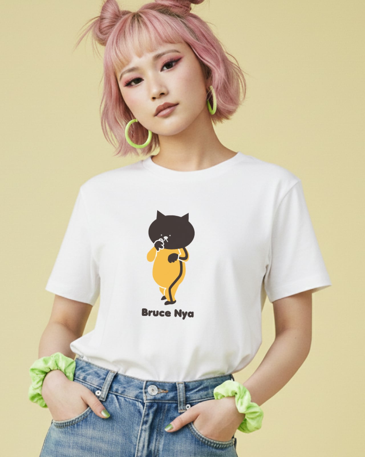 ブルースニャー】 ユニセックスTシャツ⭐︎マジックマインド