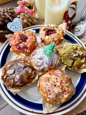 Xmas ＆　holiday muffin Box
