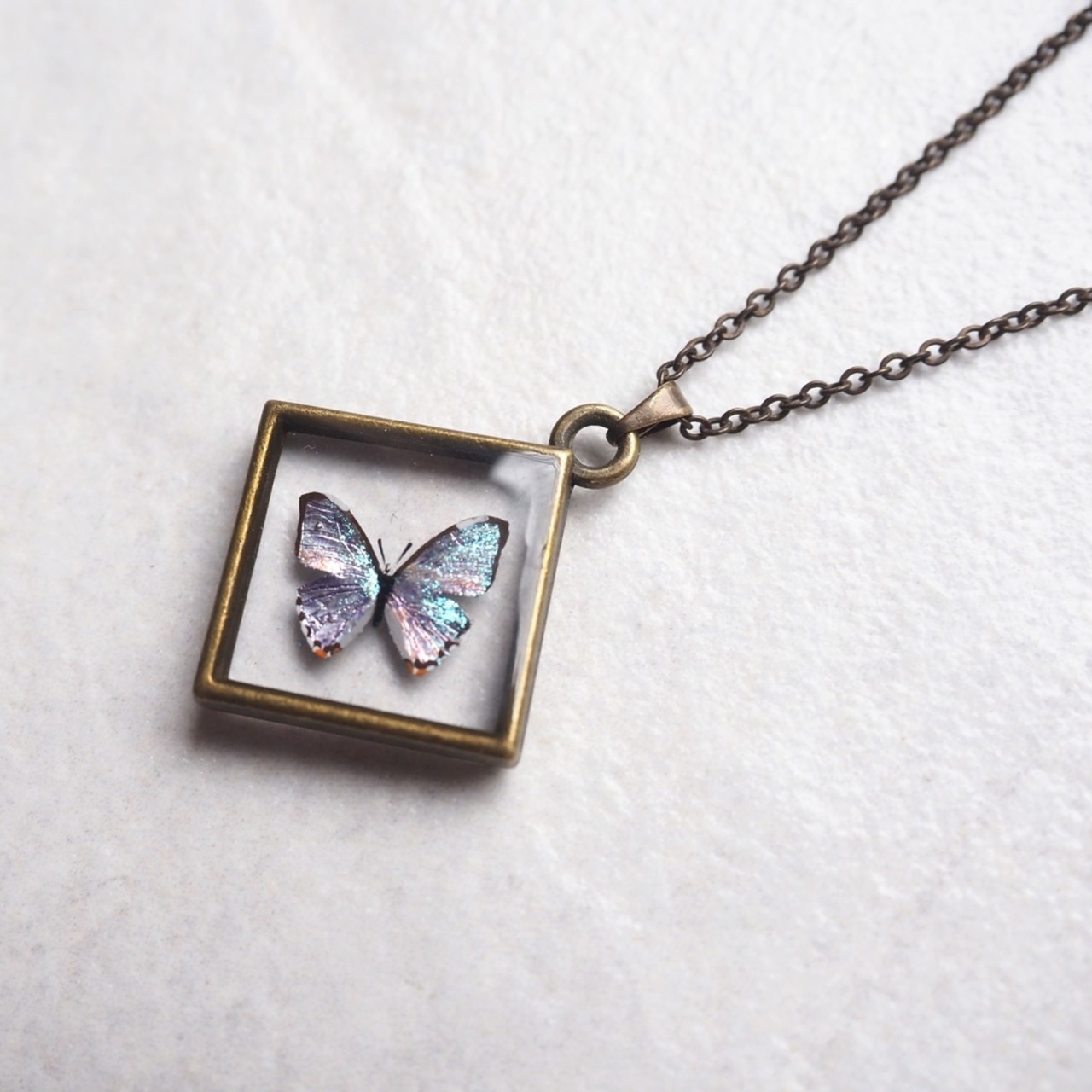 手書きネックレス(ポルティスモルフォ)