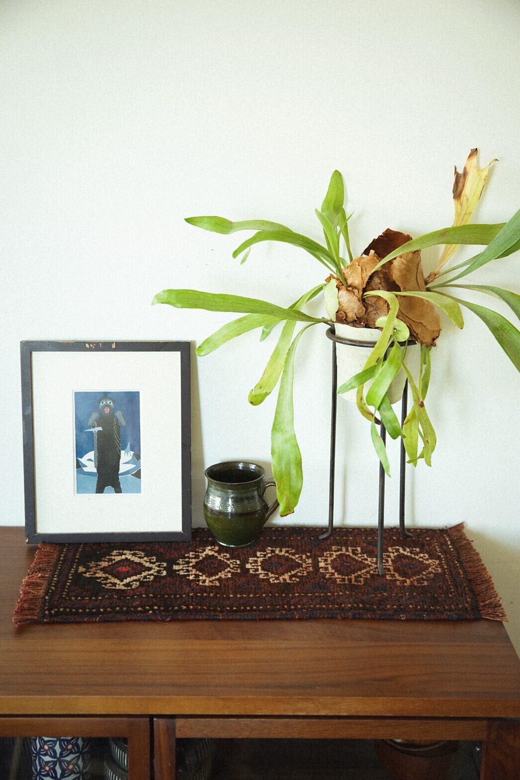 465-Vintage Maldari rug