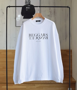 Long Sleeve Big T-shirt -Reverse Logo-