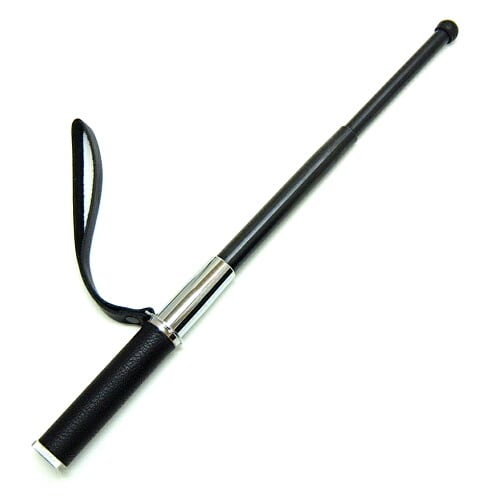 国産16インチ警棒（シルバーブラック） | 防犯倶楽部