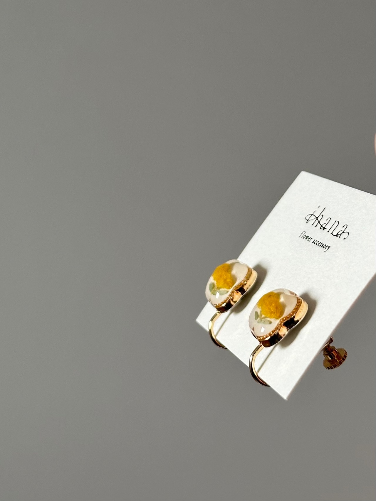 mimosa flower motif 【4点限定】