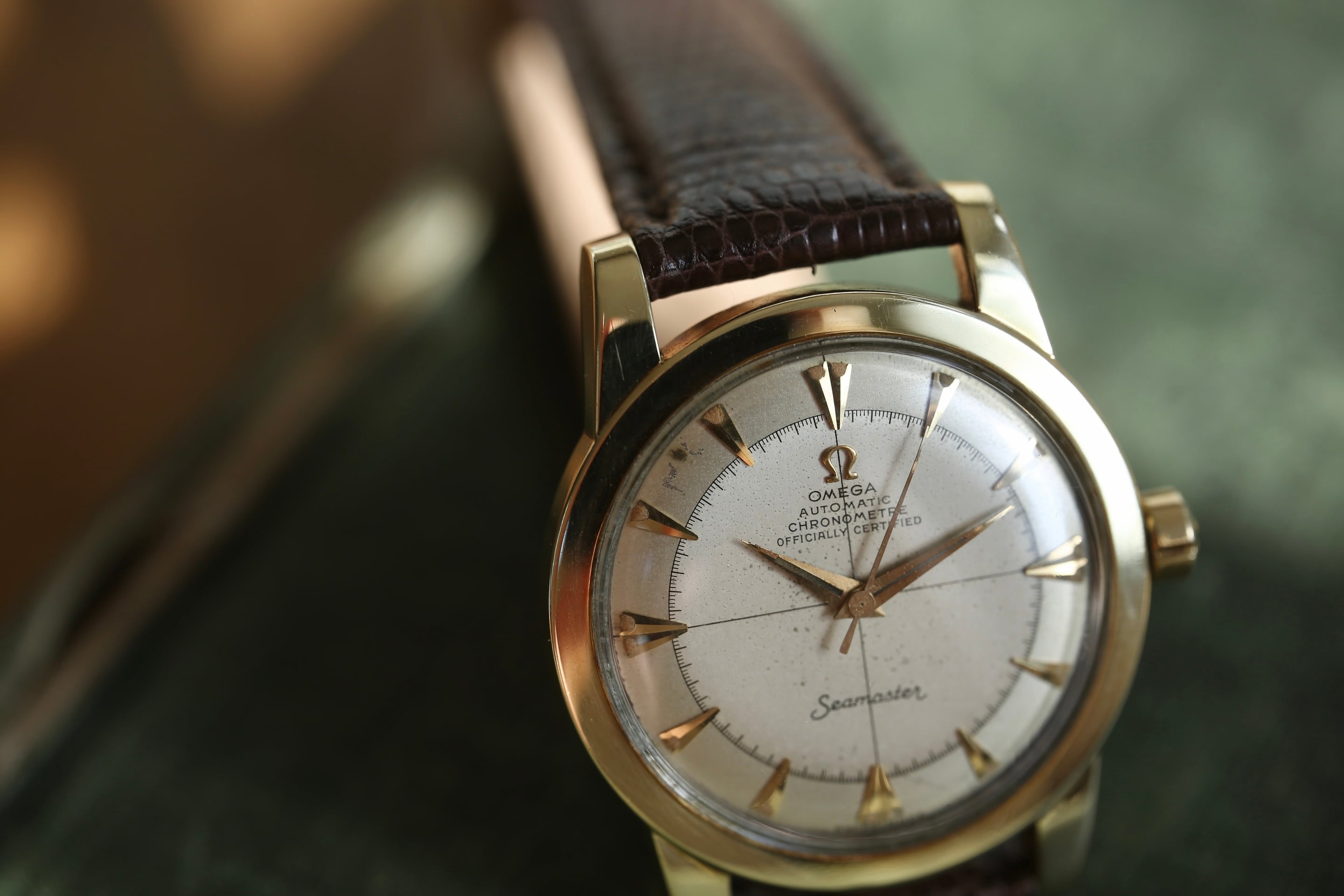 OMEGA】1952年製 オメガ シーマスター ファーストモデル フル楔