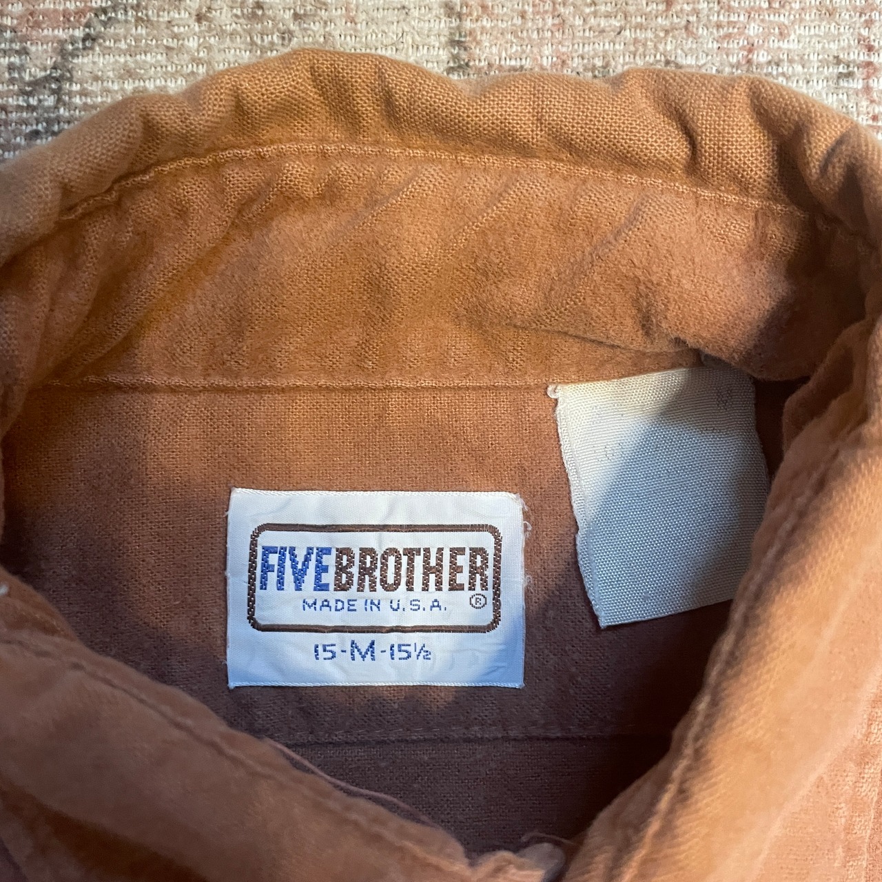 80s USA製 / FIVE BROTHER / chamois shirt
