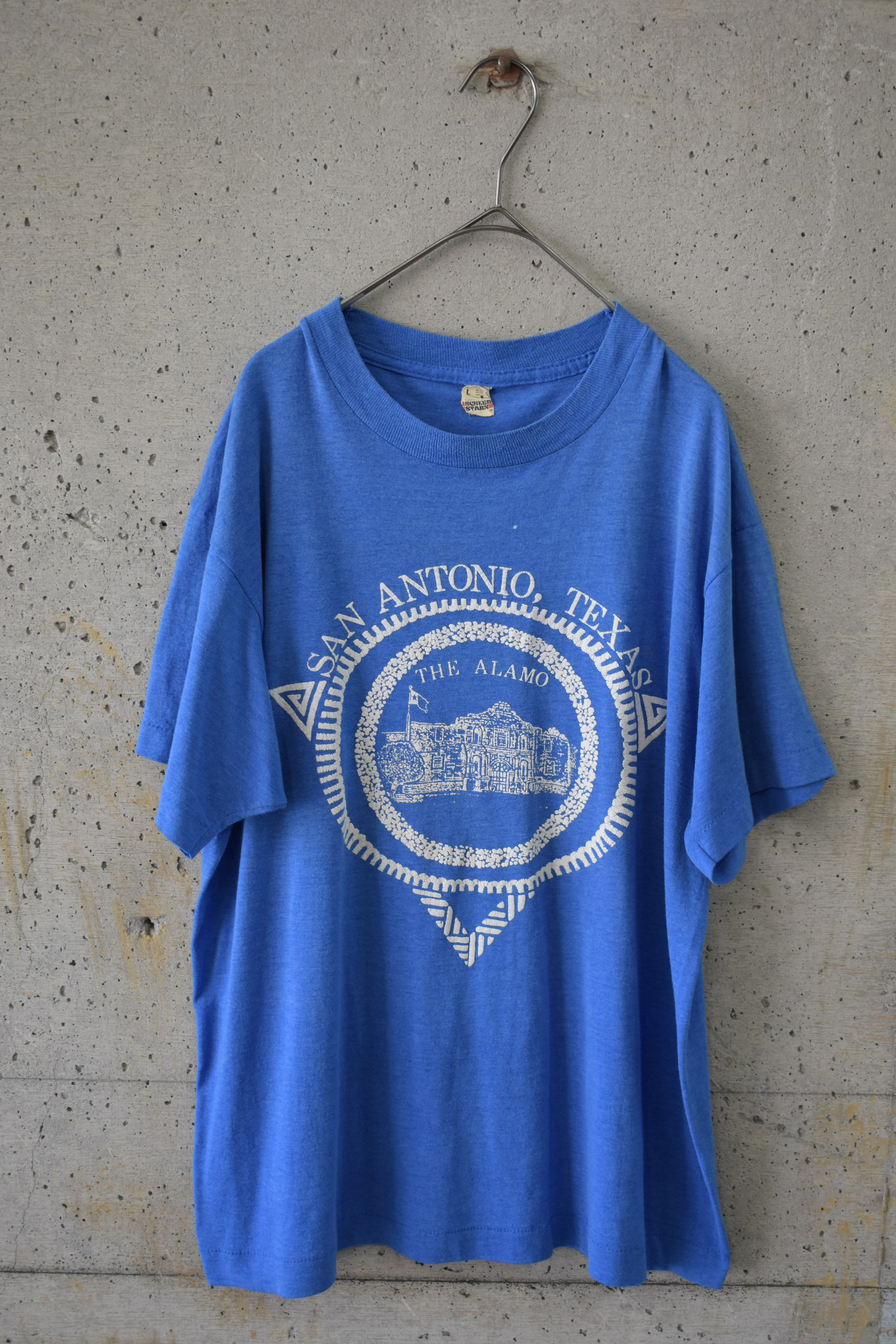 blue print t-shirt