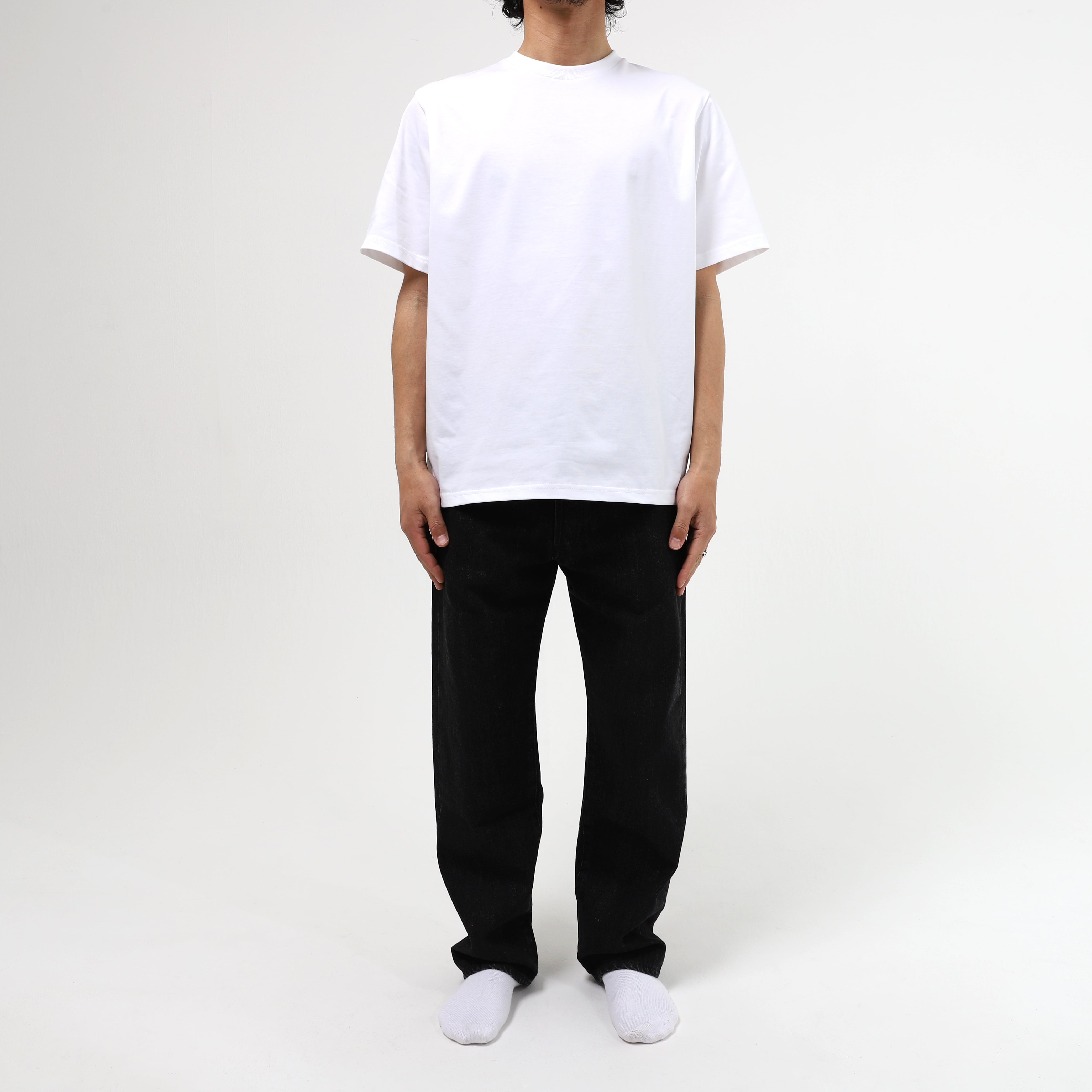 Fine Cotton Basic 3pac T-shirts (white&black)