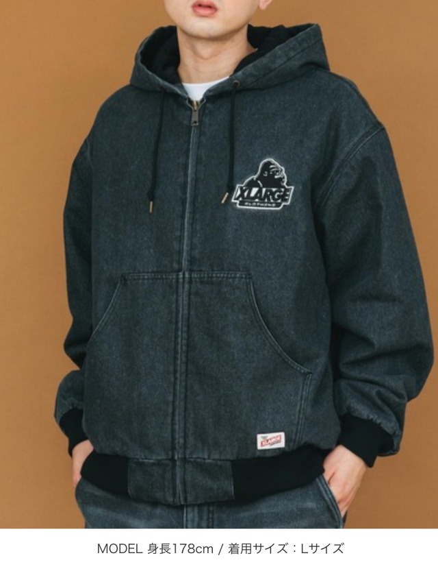 XLARGE】OLD OG HOODED WORK JACKET ワークジャケット ジャケット