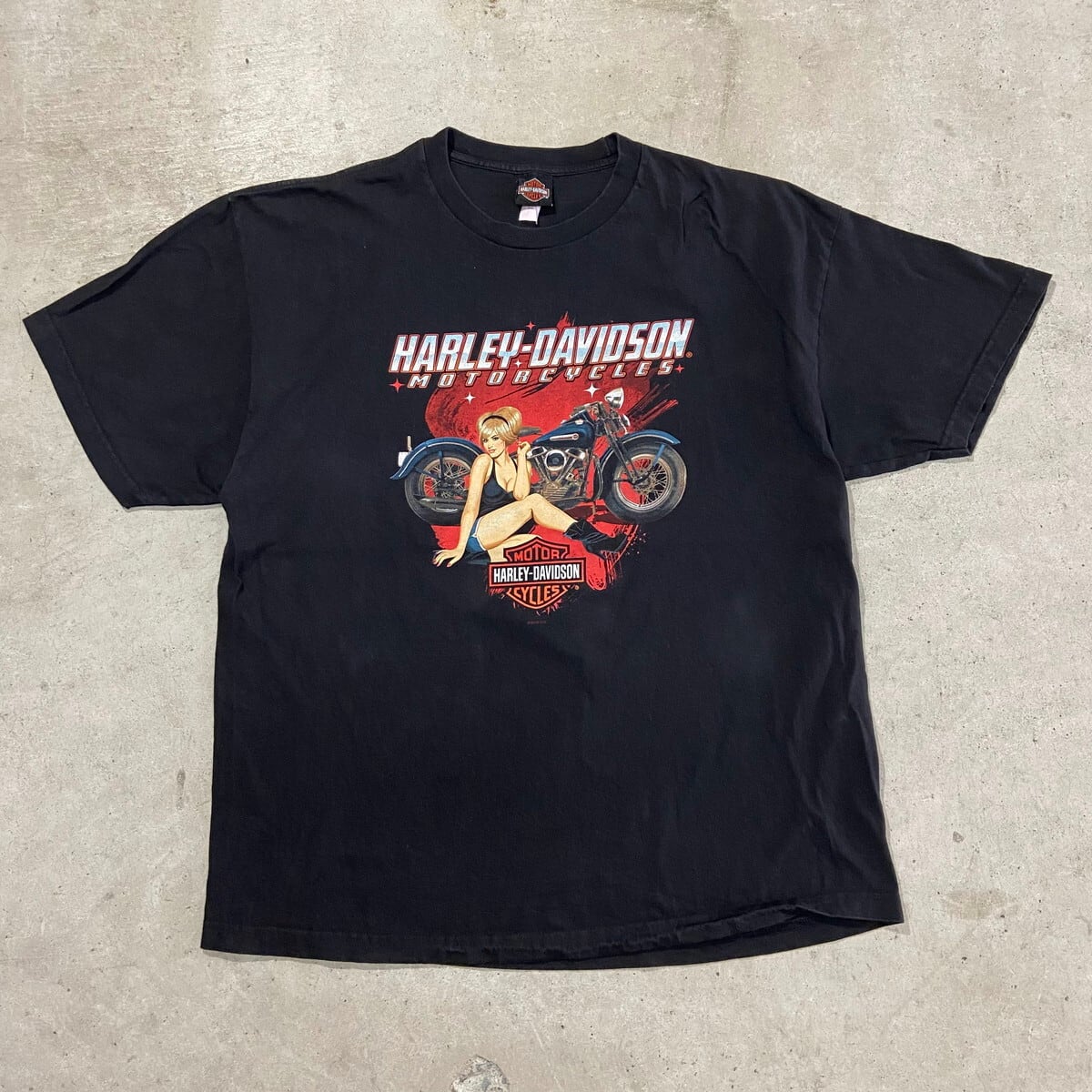 Harley-Davidson ハーレーダビッドソン バックプリント Tシャツ メンズ