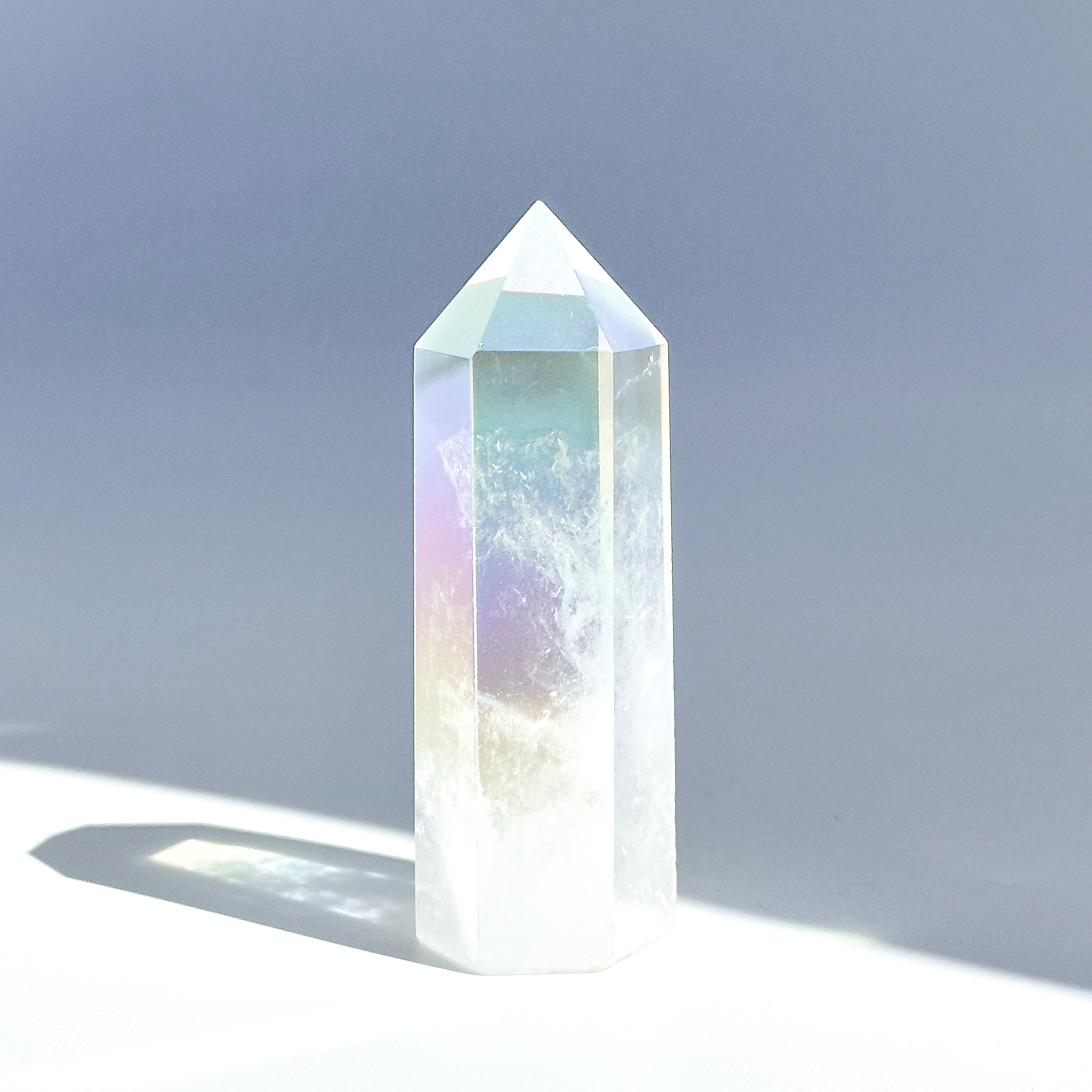 エンジェルオーラクォーツ タワー14◇ Angel Aura Quartz ◇天然石・鉱物・パワーストーン・インテリア