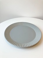 作山窯のSAKUZAN Stripe 丸皿L 美濃焼　お正月