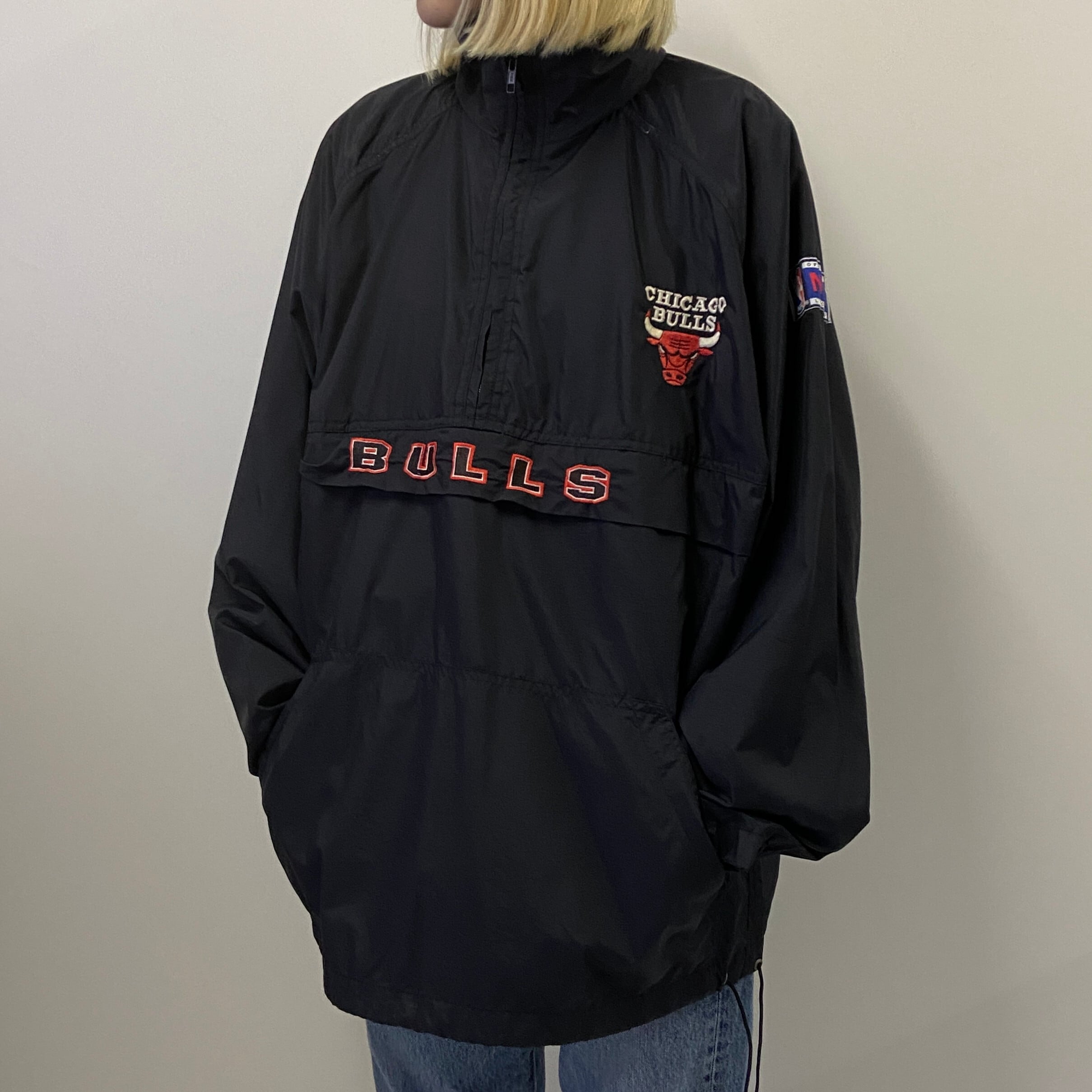 新品 シカゴブルズ ハーフジップ(M)SHOPBULLS