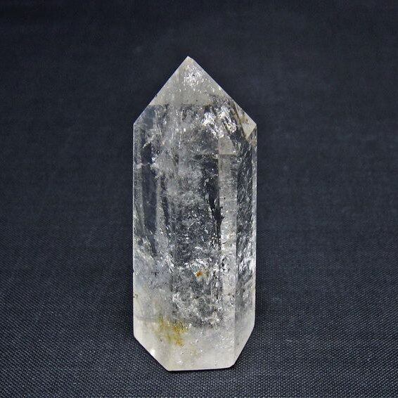 水晶 六角柱 ポイント 置物 一点物 142-10954