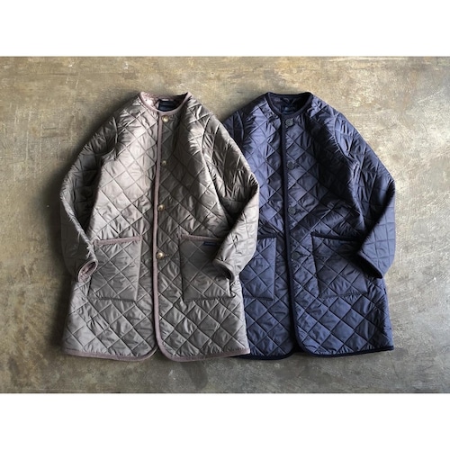 LAVENHAM  (ラベンハム) Longline Round Collar Coat