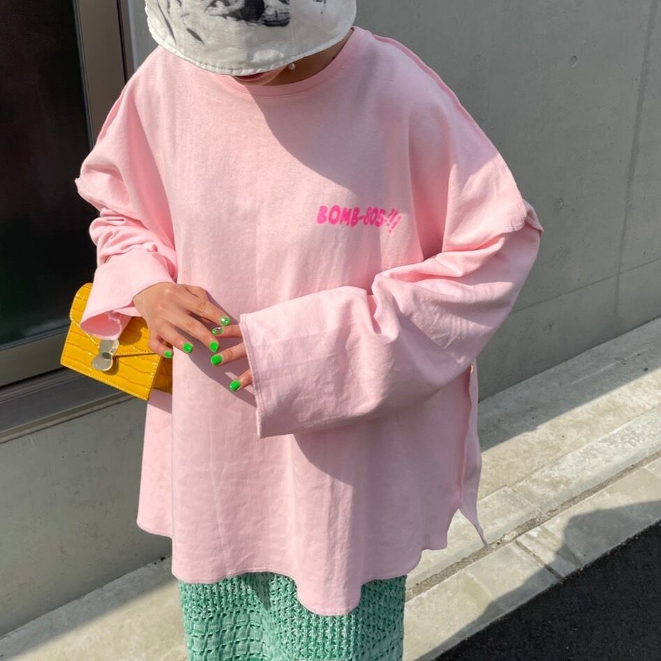 back art big long T-shirt_LN0951