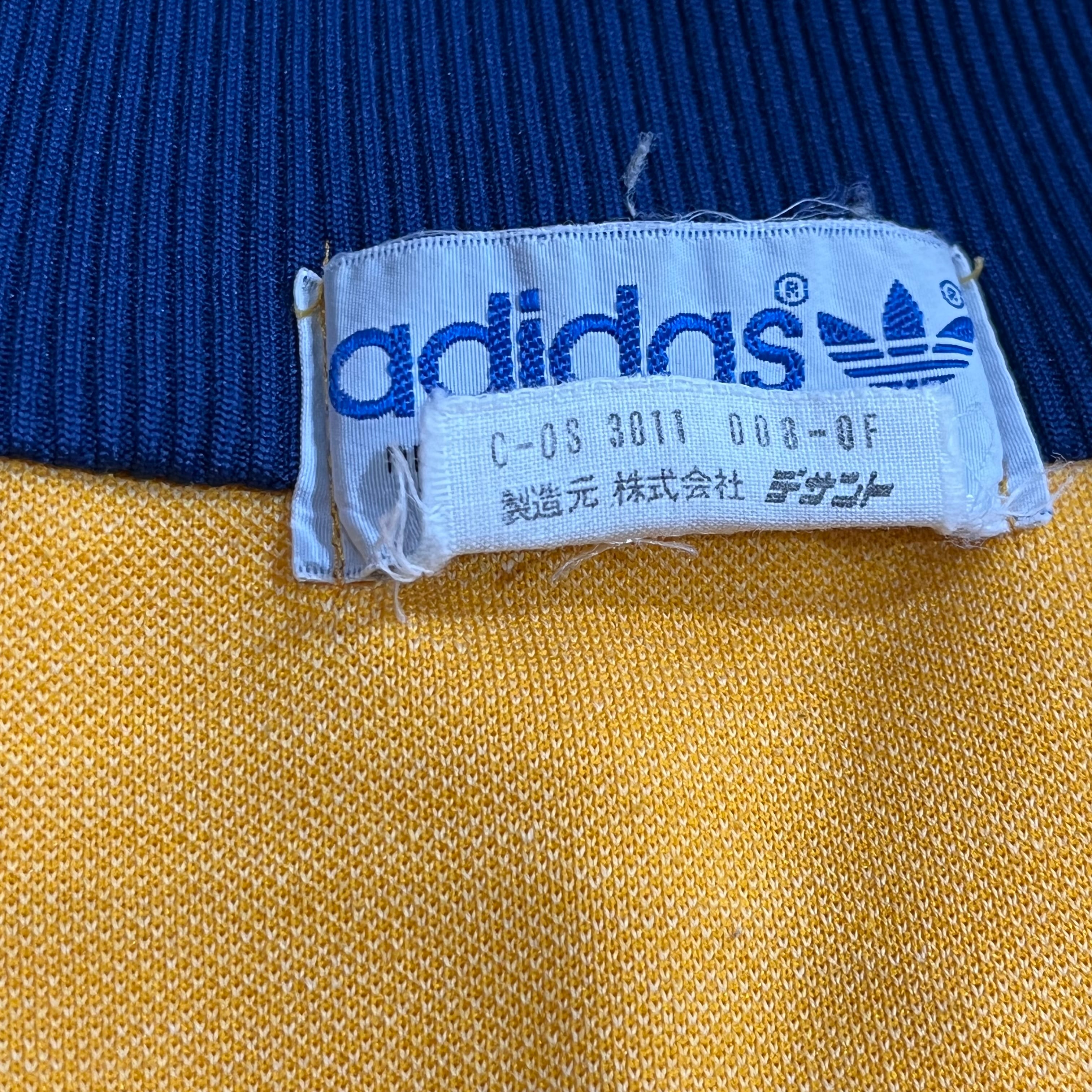 80年代【 adidas 】デサント アディダス トラックジャケット ジャージ