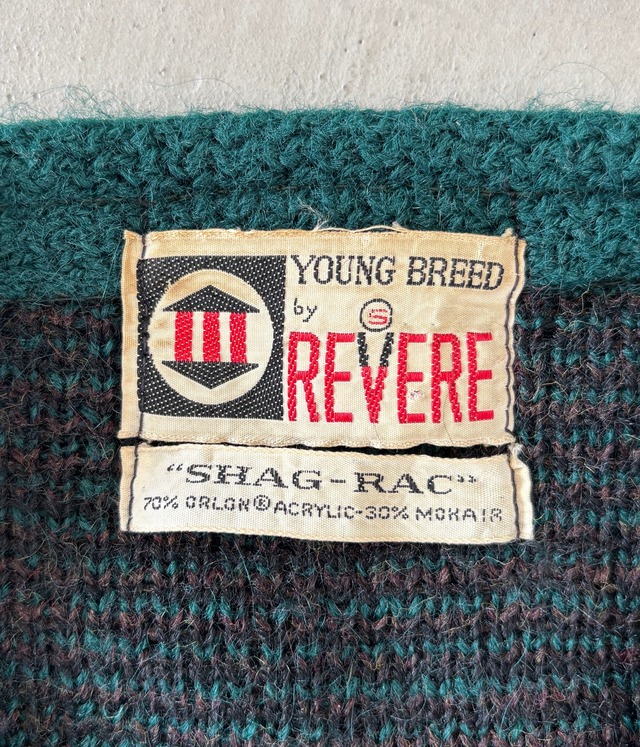-Revere- Vintage 60s S Mohair Cardigan