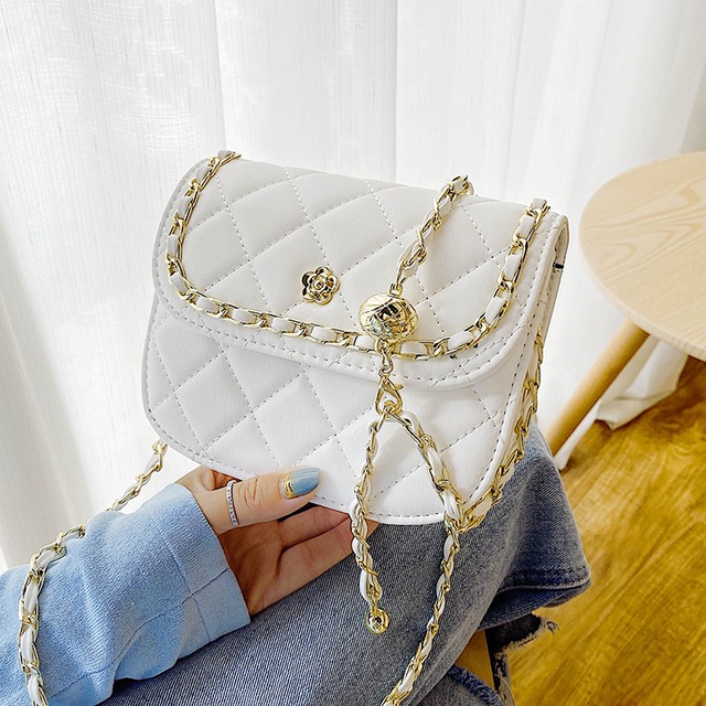 人気の女性の小さな香りバッグハンドバッグ2020新しいトレンディなファッションロンバスメッセンジャーバッグネット赤エインエア小さな正方形バッグ Tiancai_Wing_Bag1426875