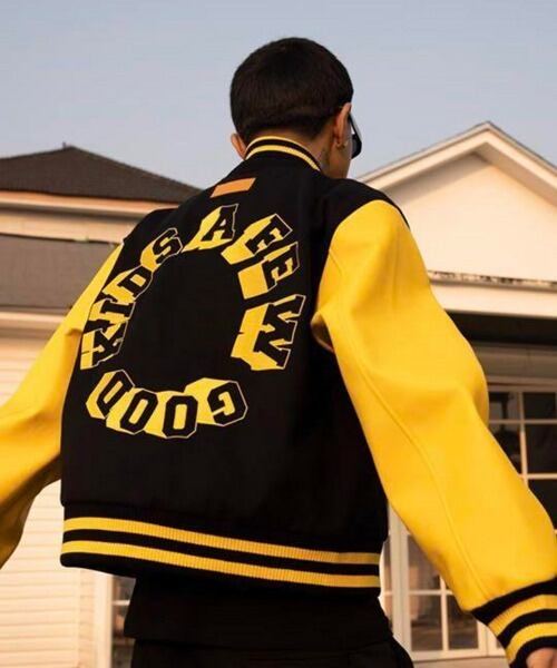 A Few Good Kids Varsity Jacket スタジャン 黄色