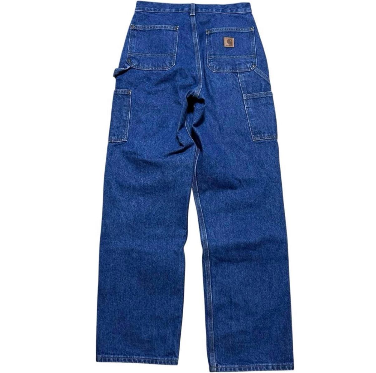 美品 90s Carhartt カーハートダブルニー デニム ペインターパンツ 美 