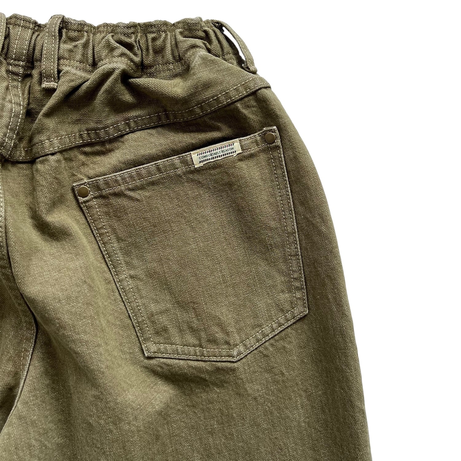 COMFORTABLE REASON / RODEO SLACKS OLIVE | THE NEWAGE CLUB