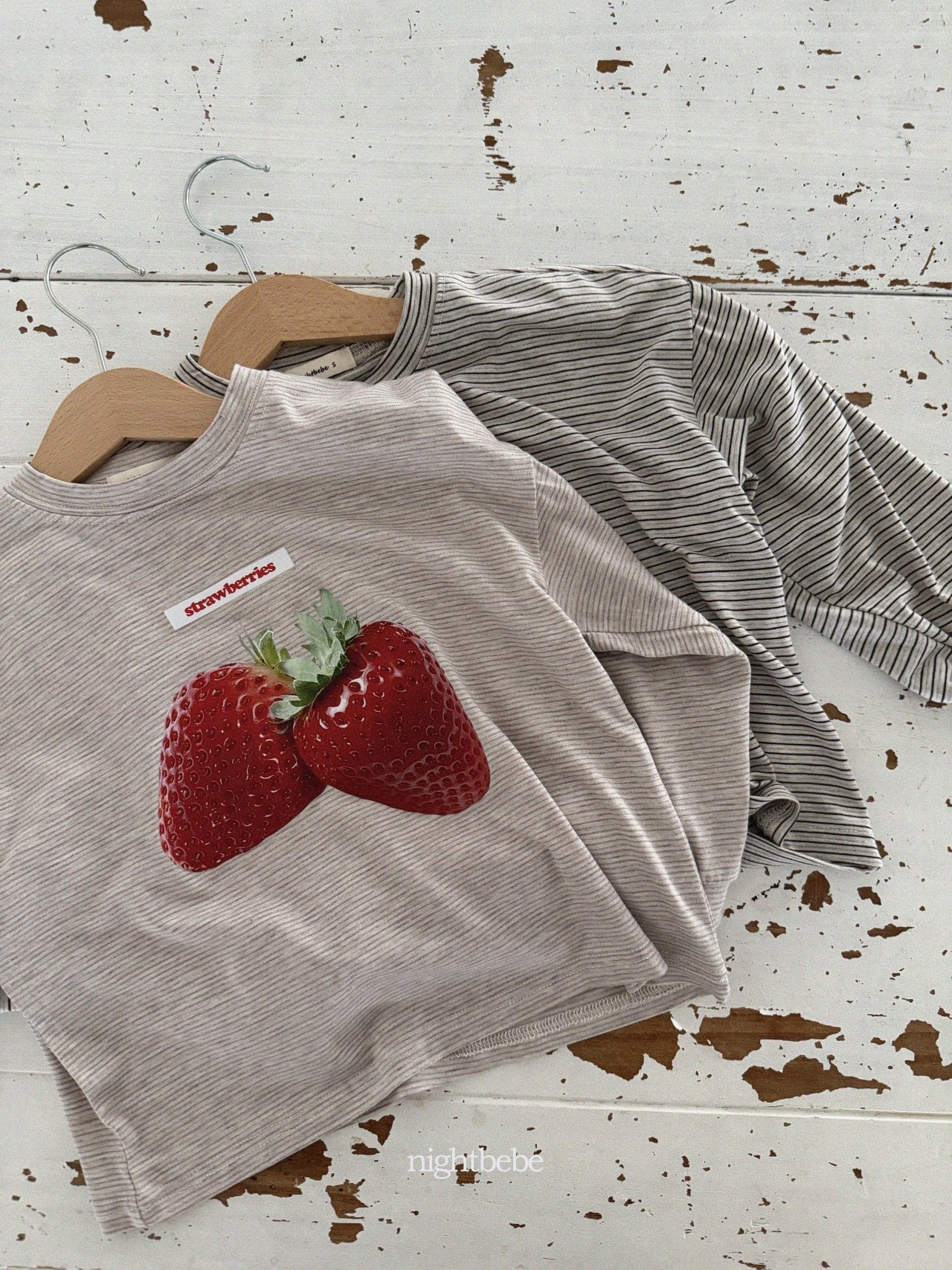 新作即納◆80‐110 ストロベリーT-nightbebe