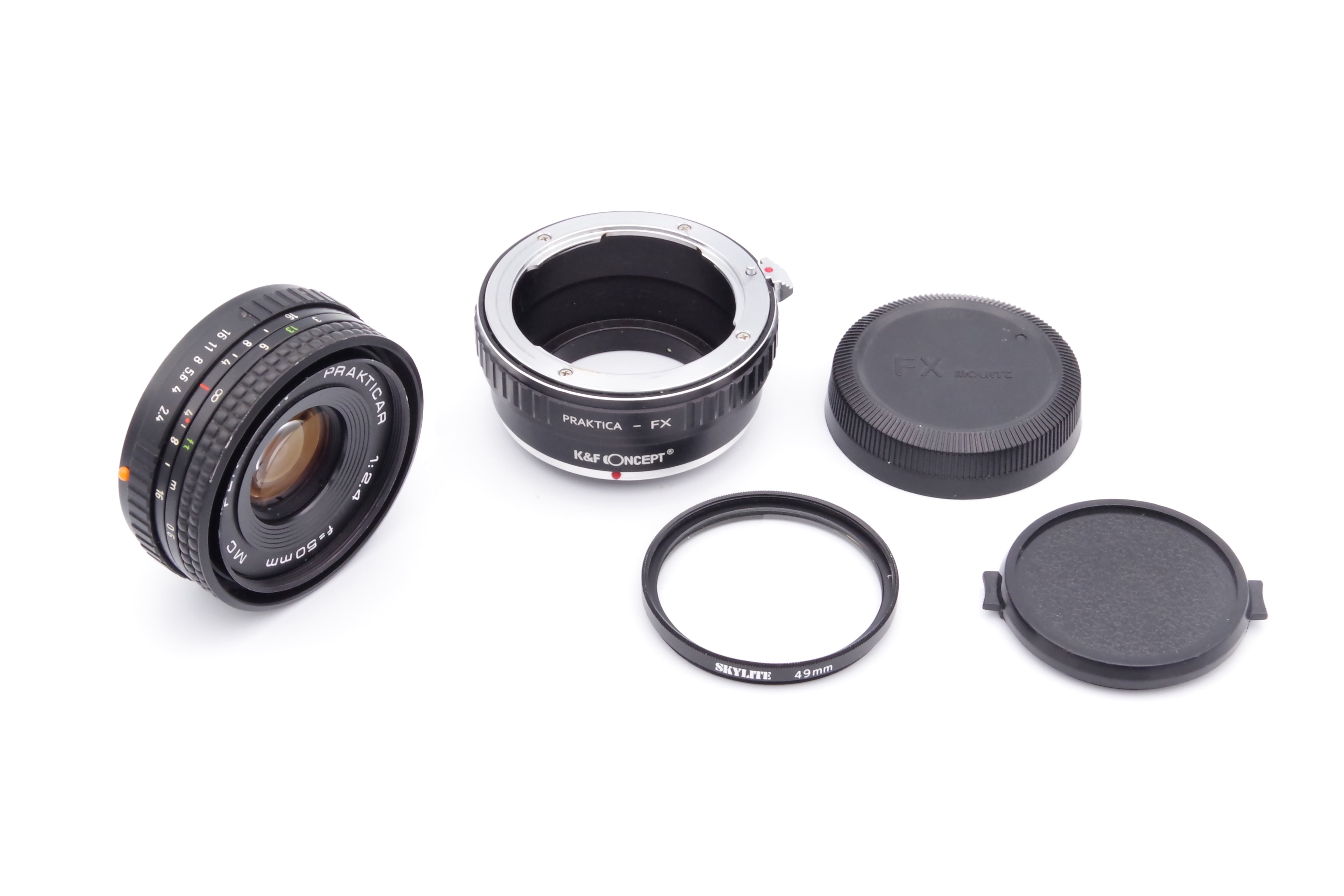 PRAKTICAR 50mm F2.4 MC PBマウント PENTACON ペンタコン | 近江寫眞機店
