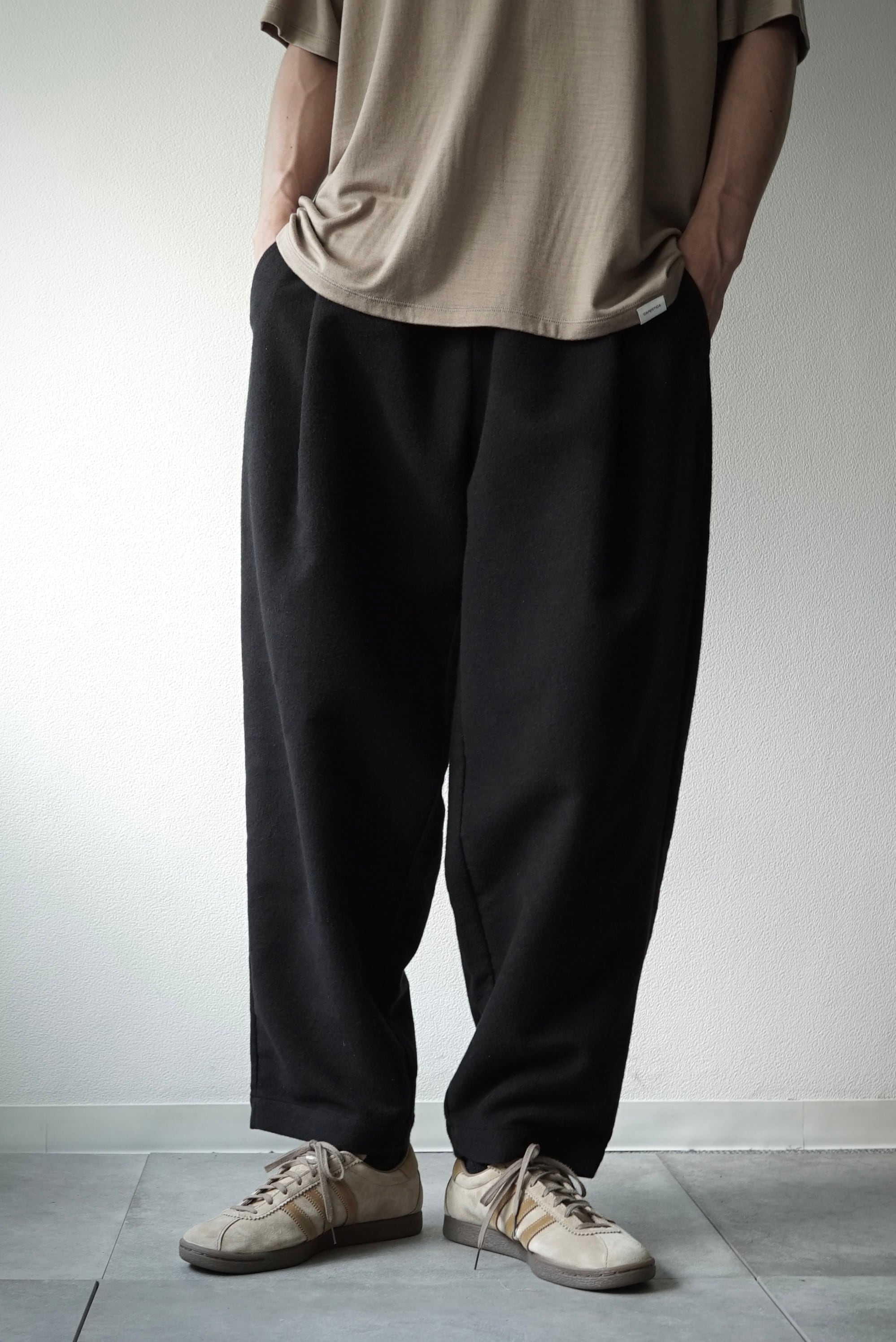 COLINA刺子 2タックスラックス sizeＳ COLINA刺子 2タックスラックス sizeS