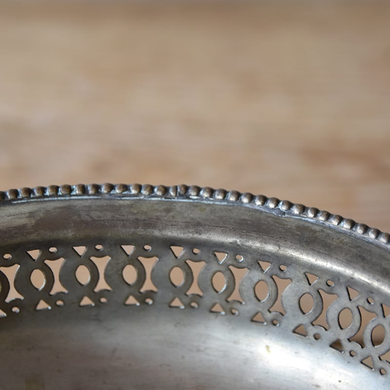 French Silver Compote / フレンチ シルバー コンポート / 2101-SLW